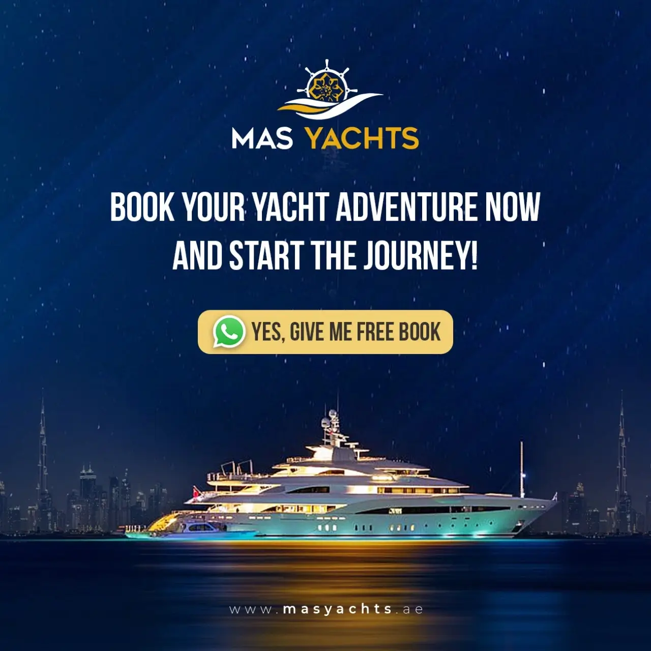book a yacht in dubai